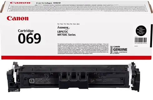 Заправка картриджа Canon 069 в Харькове